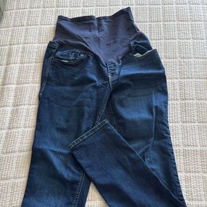 Old Navy Women's Dark Blue Maternity Jeggings
